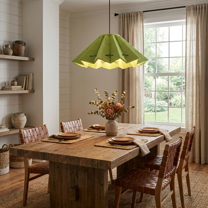 Fold Acoustic Felt Pleated Pendant Lamp