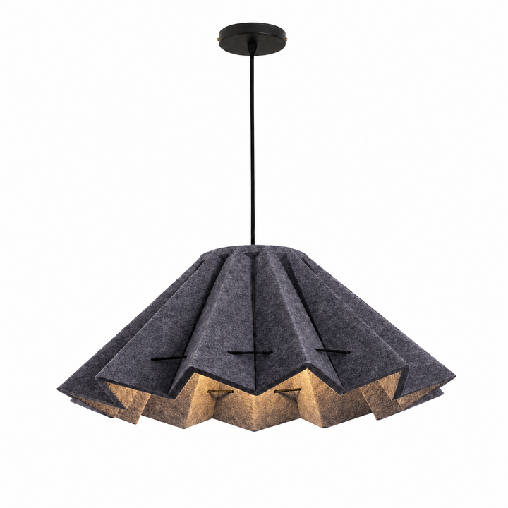 Fold Acoustic Felt Pleated Pendant Lamp