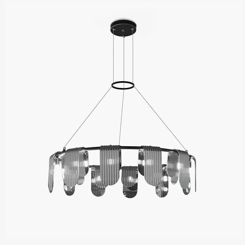 Folioles Brass Chandelier - Vakkerlight