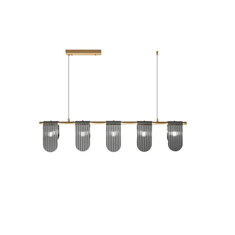 Folioles Brass Chandelier - Vakkerlight