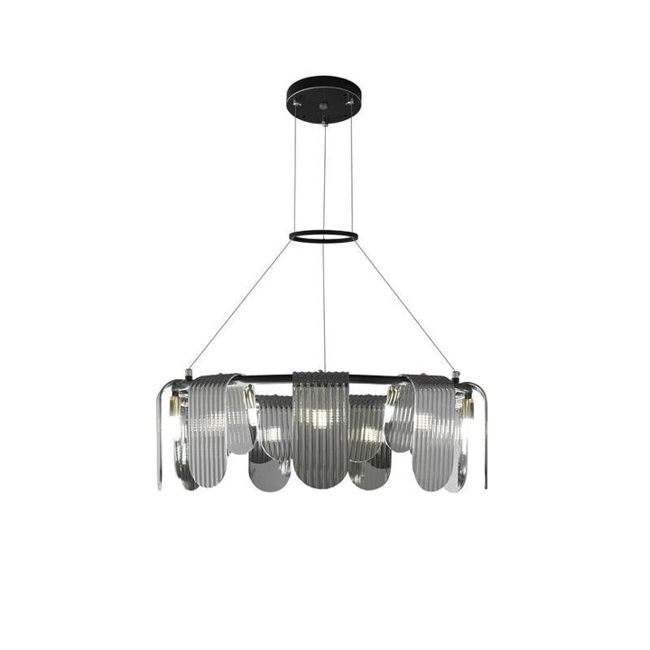 Folioles Brass Chandelier - Vakkerlight