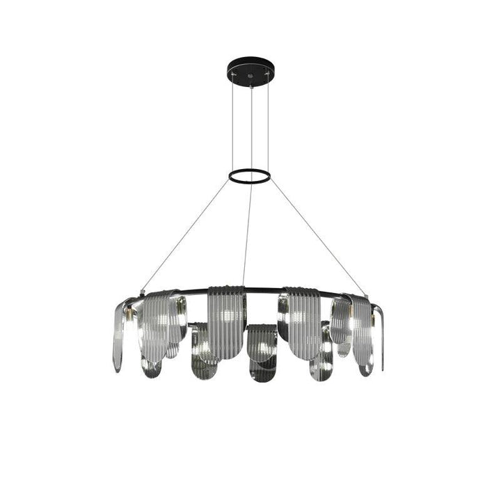 Folioles Brass Chandelier - Vakkerlight