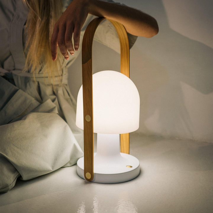 Portable Glass Charging Table Lamp - Vakkerlight