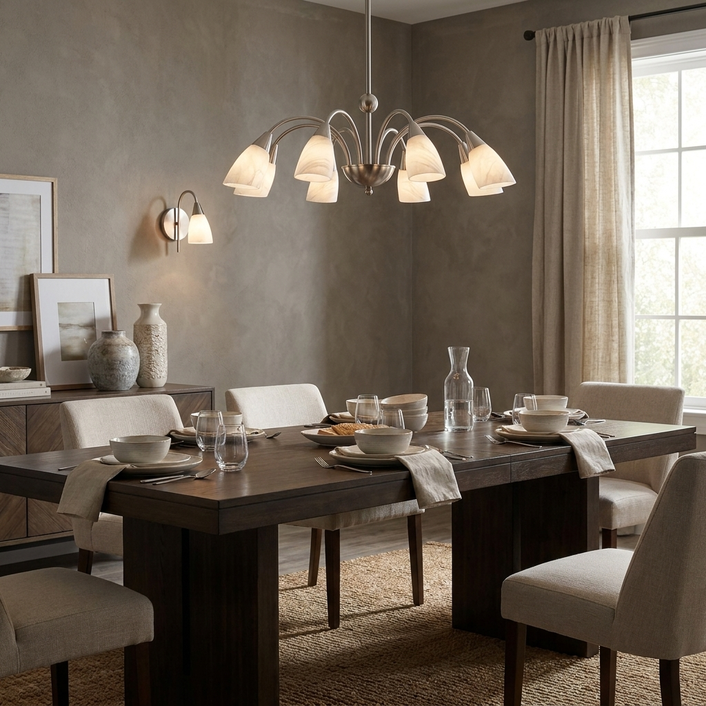 Fontana Alabaster Chandelier