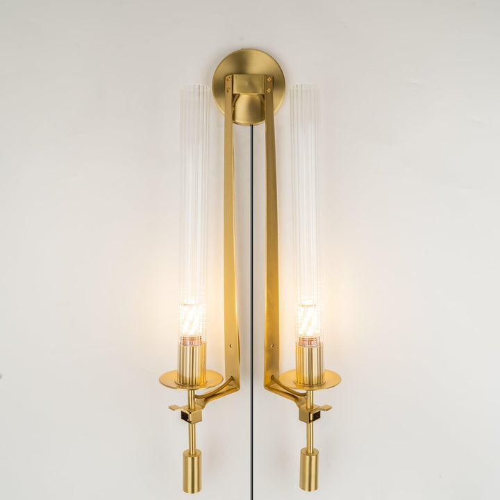 Französische Klassizismus Plug-in Wandlampe 