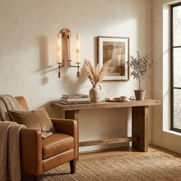 Fontanelle Alabaster Wall Lamp - Vakkerlight