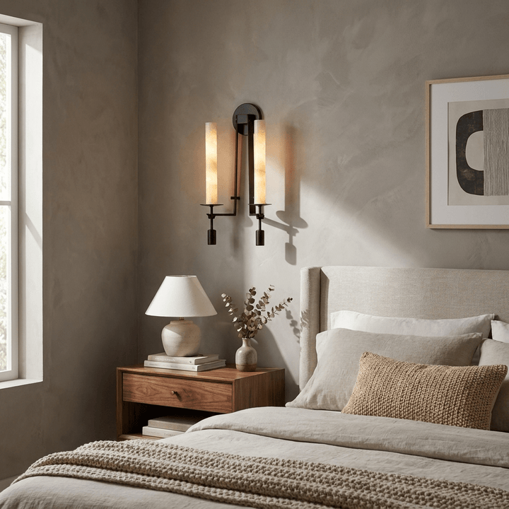 Fontanelle Alabaster Wall Lamp - Vakkerlight