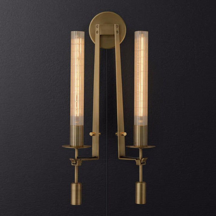 Französische Klassizismus Plug-in Wandlampe 