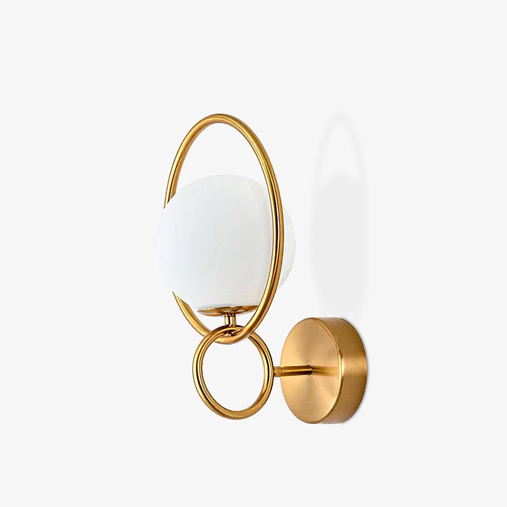 Fort Halo Gold Wall Light - Vakkerlight