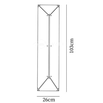Fragment Wall Lamp — Dimension drawings 1