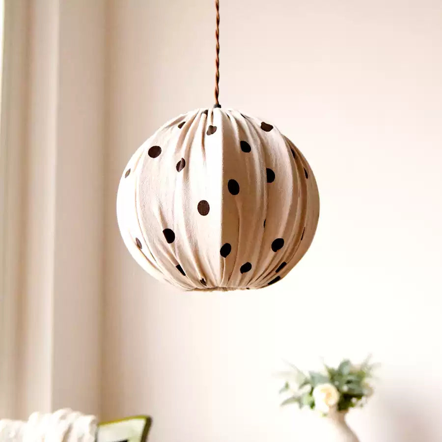 Freckle Polka Dot Sphere Pendant Light