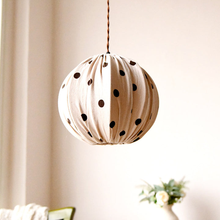 Freckle Polka Dot Sphere Pendant Light