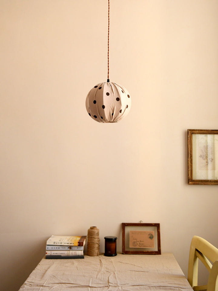 Freckle Polka Dot Sphere Pendant Light