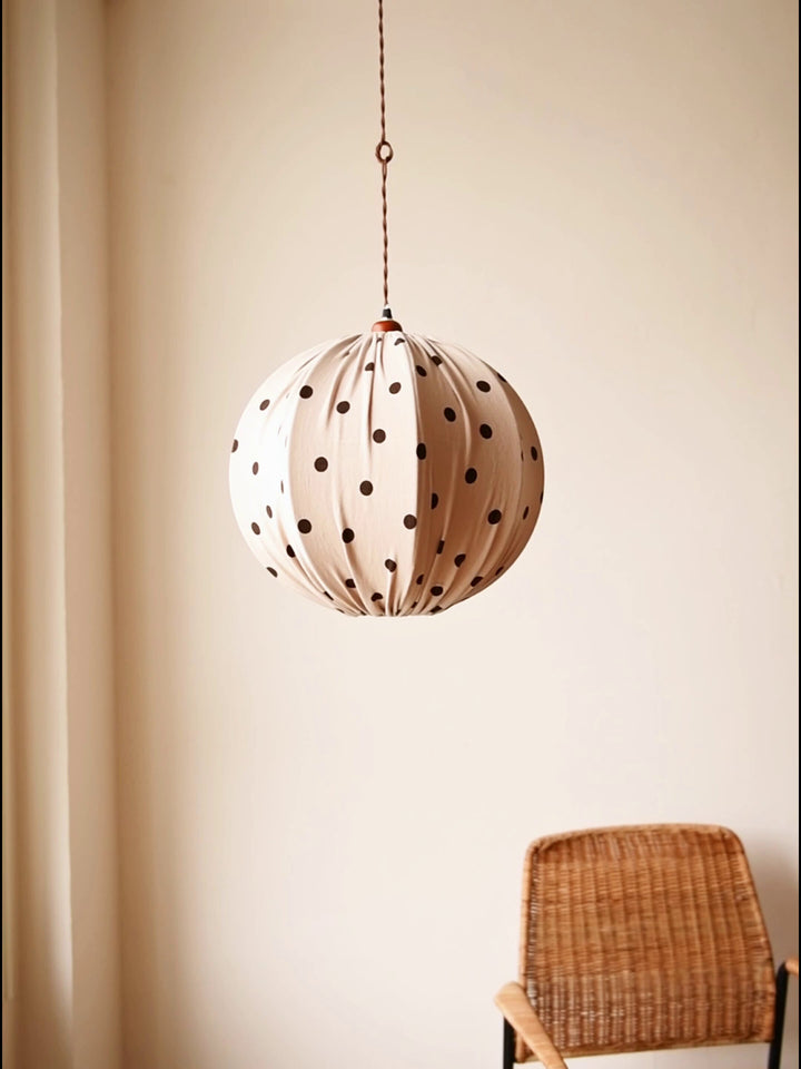 Freckle Polka Dot Sphere Pendant Light