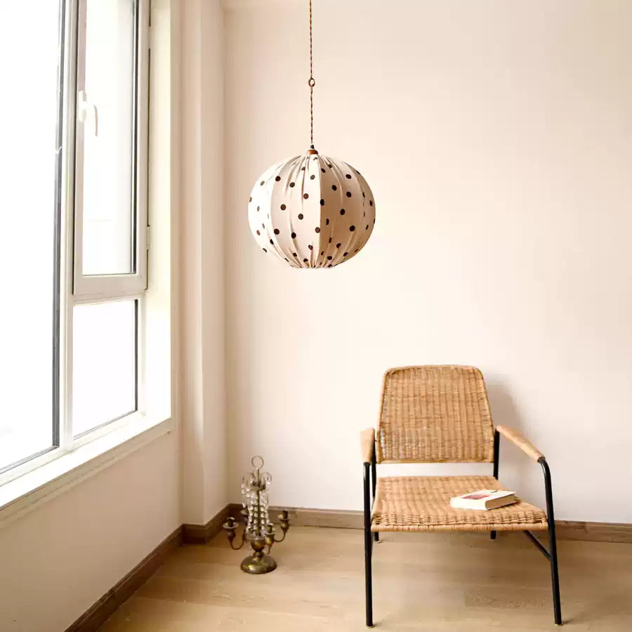 Freckle Polka Dot Sphere Pendant Light