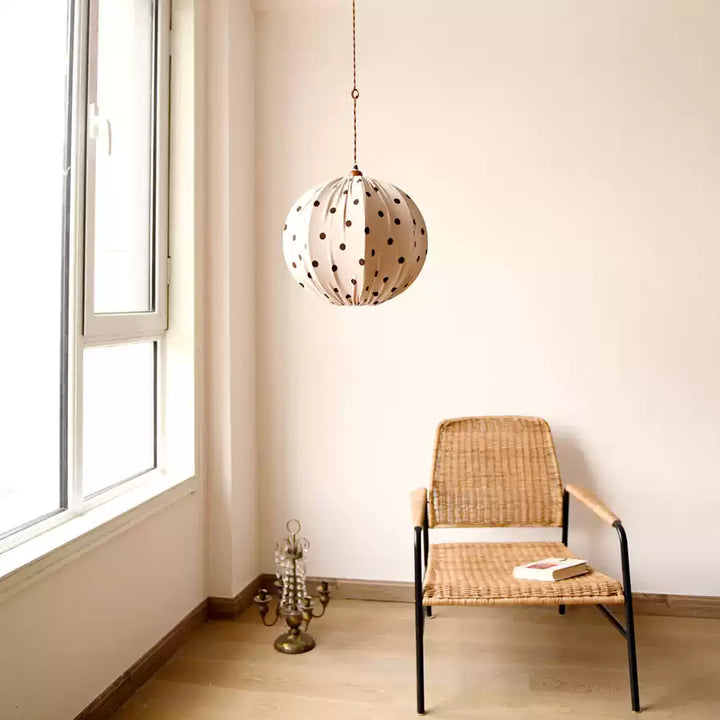 Freckle Polka Dot Sphere Pendant Light