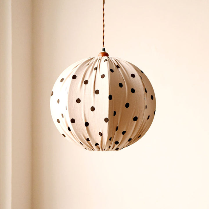 Freckle Polka Dot Sphere Pendant Light