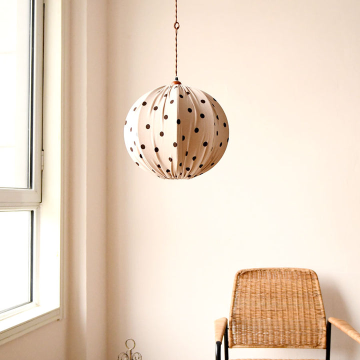 Freckle Polka Dot Sphere Pendant Light