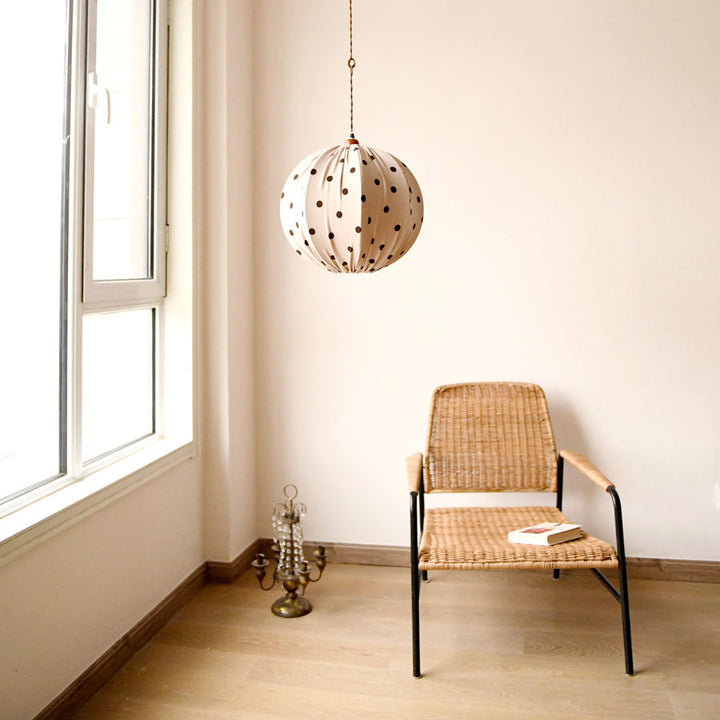 Freckle Polka Dot Sphere Pendant Light