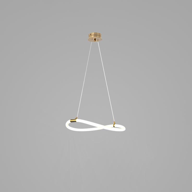 Flexible Linear Curve Chandelier - Vakkerlight