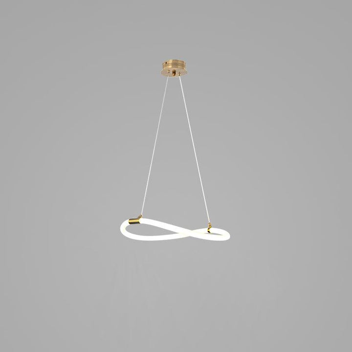 Flexible Linear Curve Chandelier - Vakkerlight