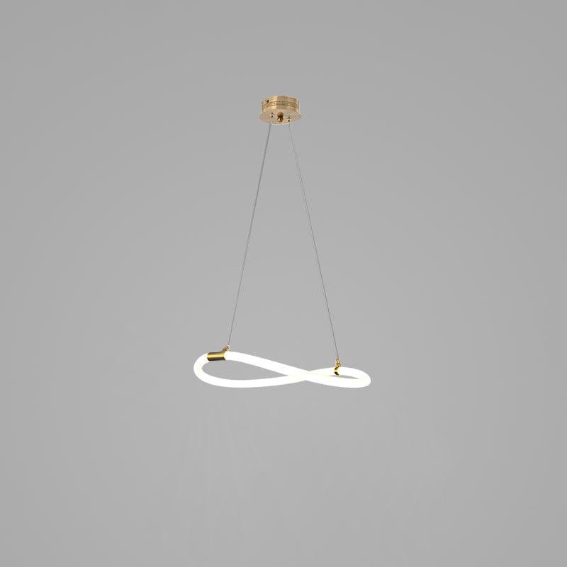 Flexible Linear Curve Chandelier - Vakkerlight