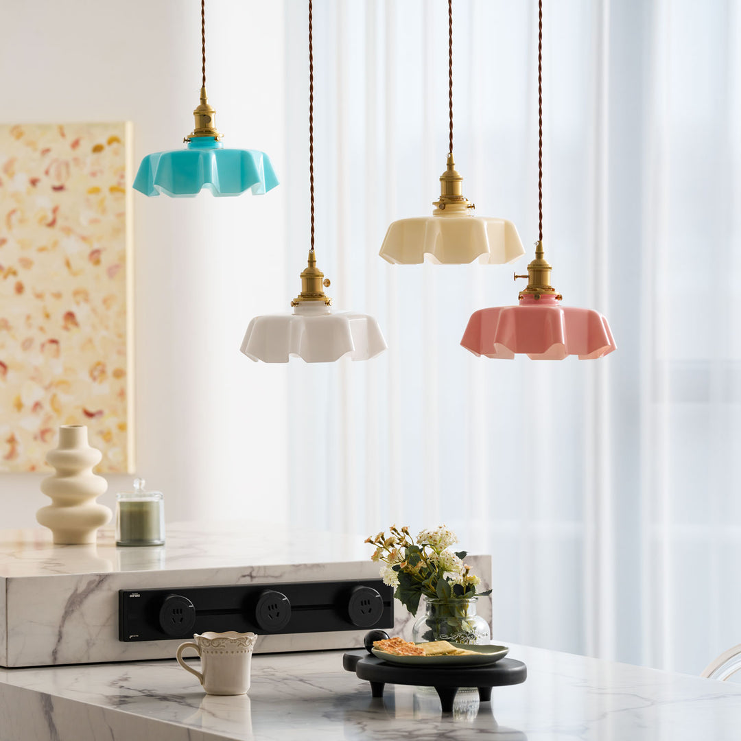 French Flower Pendant Light - Vakkerlight