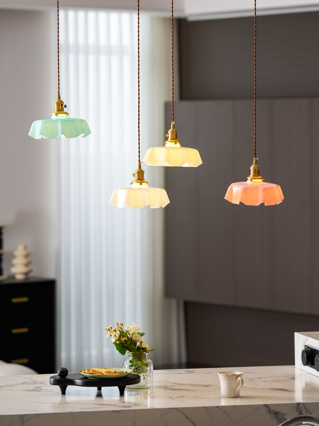 French Flower Pendant Light - Vakkerlight