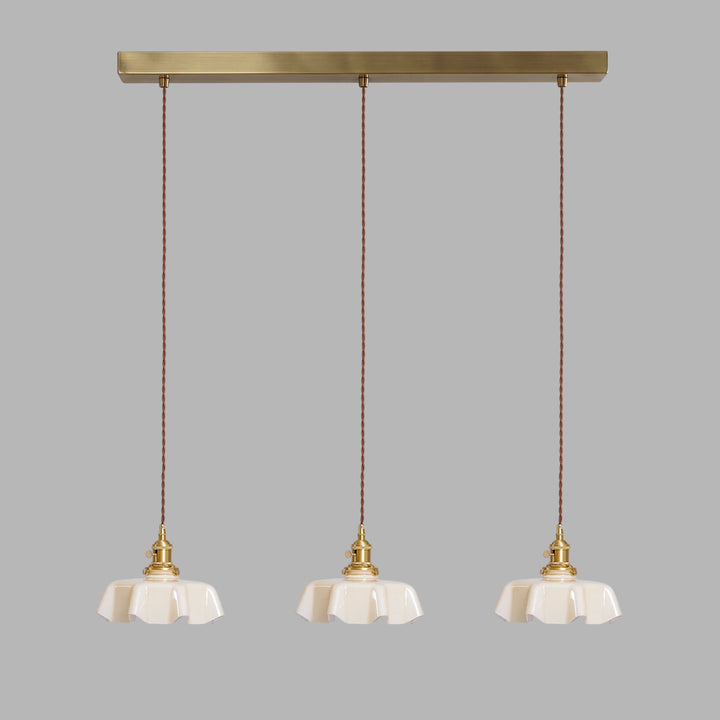 French Flower Pendant Light