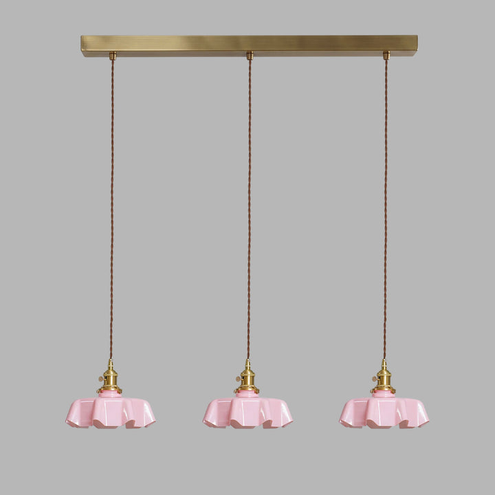 French Flower Pendant Light