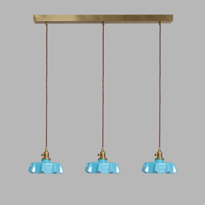 French Flower Pendant Light