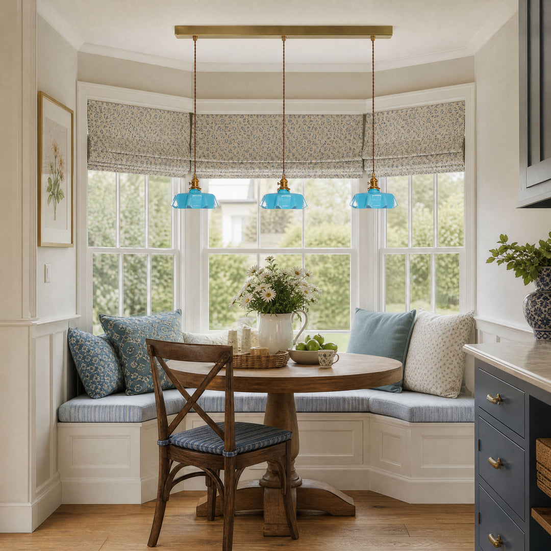 French Flower Pendant Light