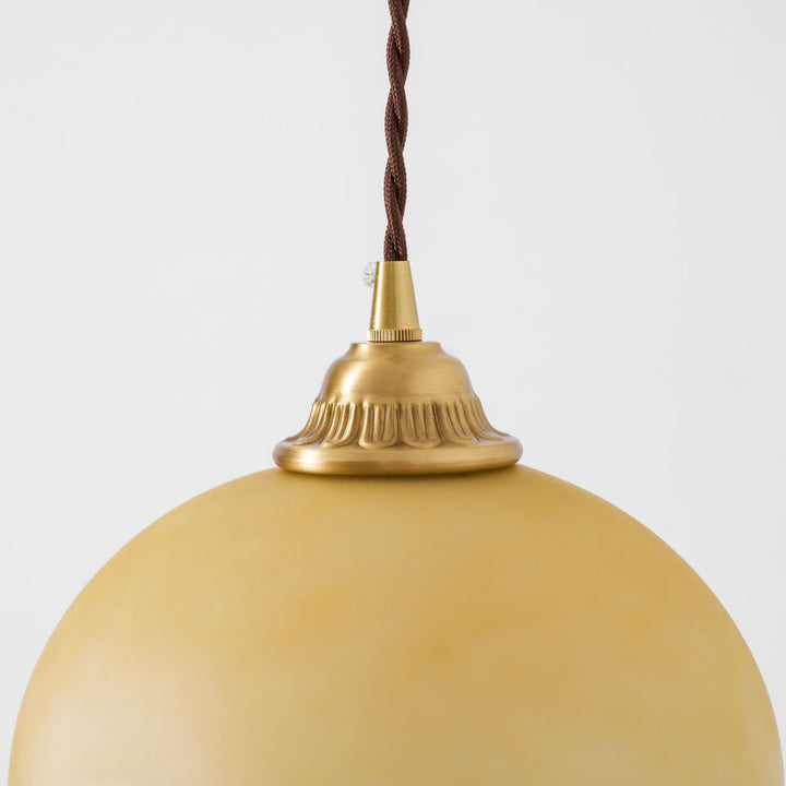 French Tassels Brass Pendant Swag Light