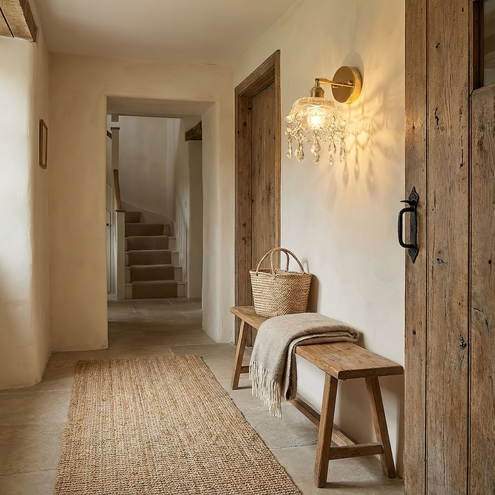 French Crystal Tassel Wall Light - Vakkerlight