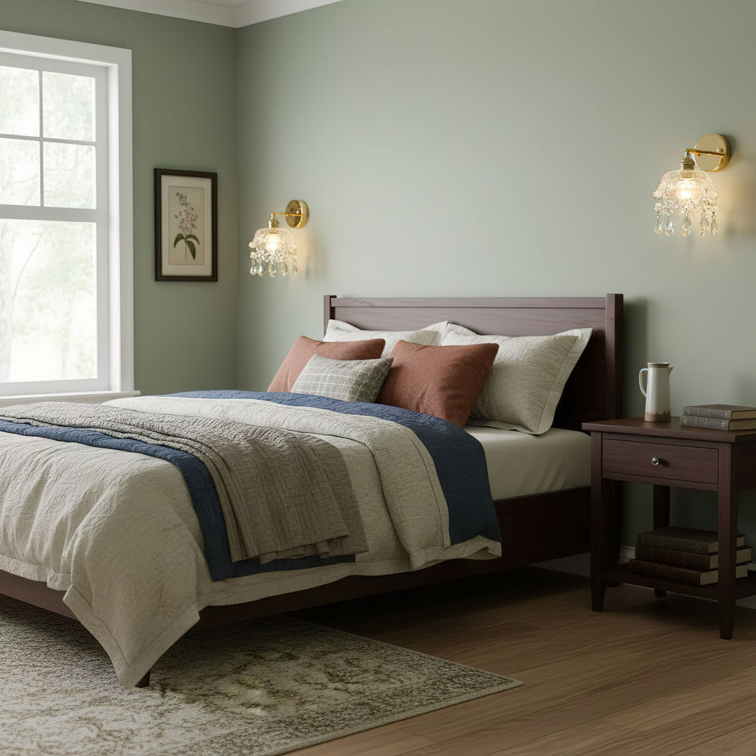 French Crystal Tassel Wall Light - Vakkerlight