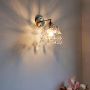 French Crystal Tassel Wall Light