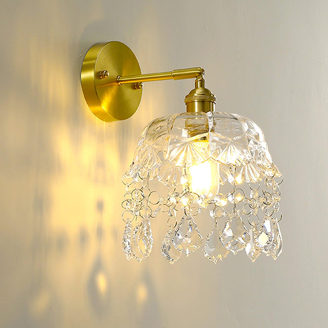 French Crystal Tassel Wall Light - Vakkerlight