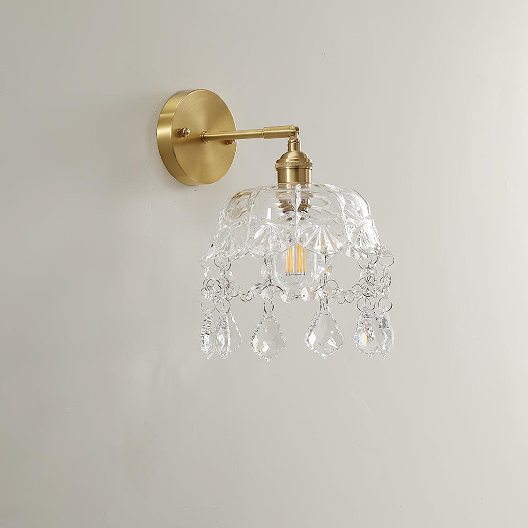 French Crystal Tassel Wall Light - Vakkerlight