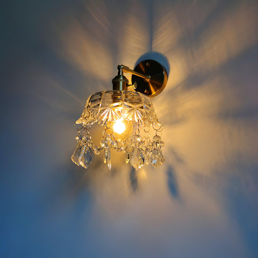 French Crystal Tassel Wall Light - Vakkerlight