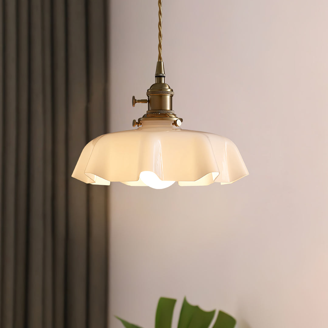 Franse bloem hanglamp 