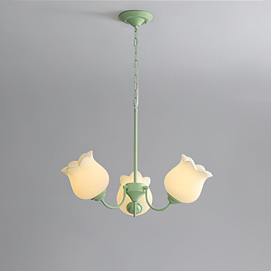 French Lily Chandelier - Vakkerlight