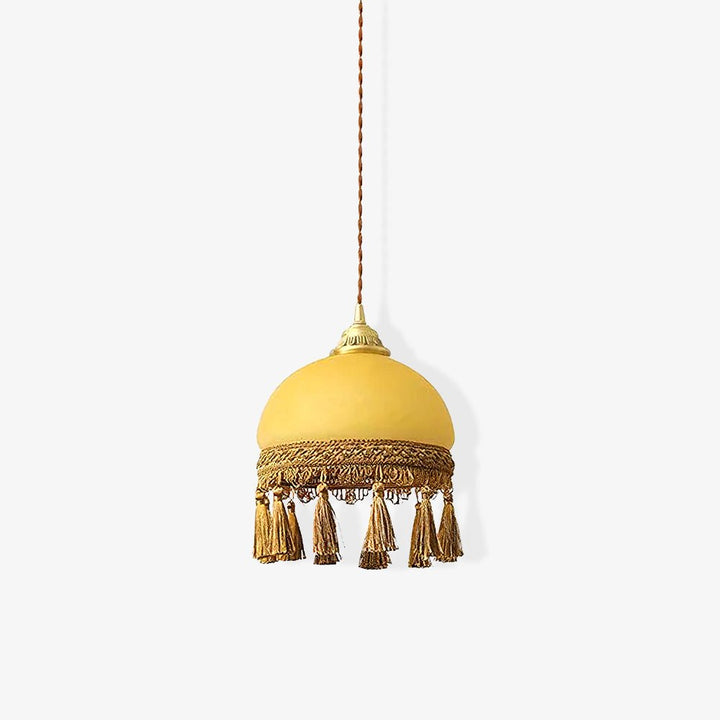 French Tassels Brass Pendant Light - Vakkerlight