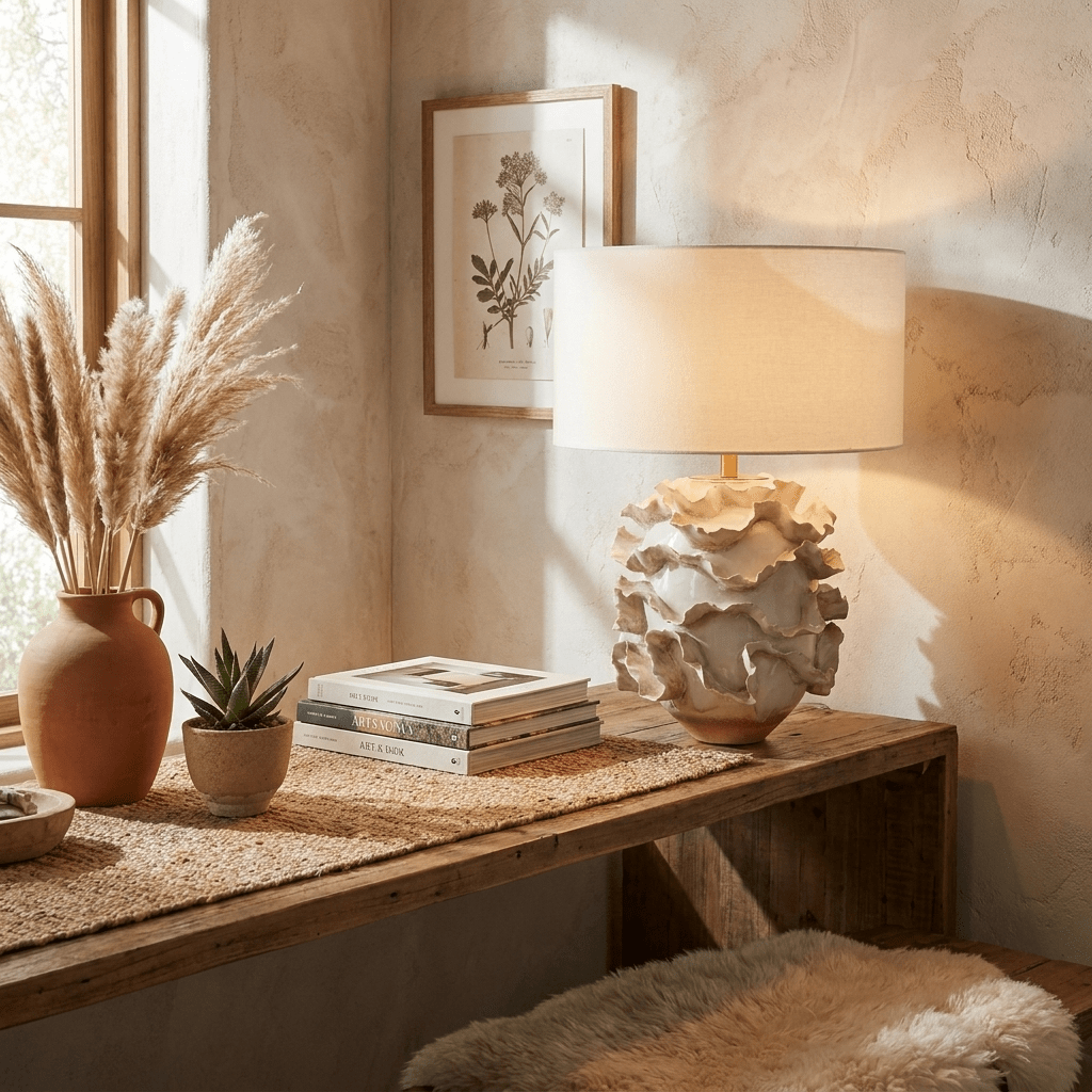 Frilla Ceramic Table Lamp - Vakkerlight