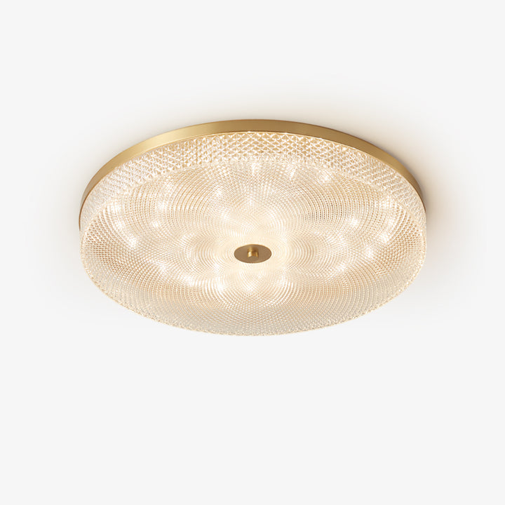 Glimmering Striped Ceiling Light