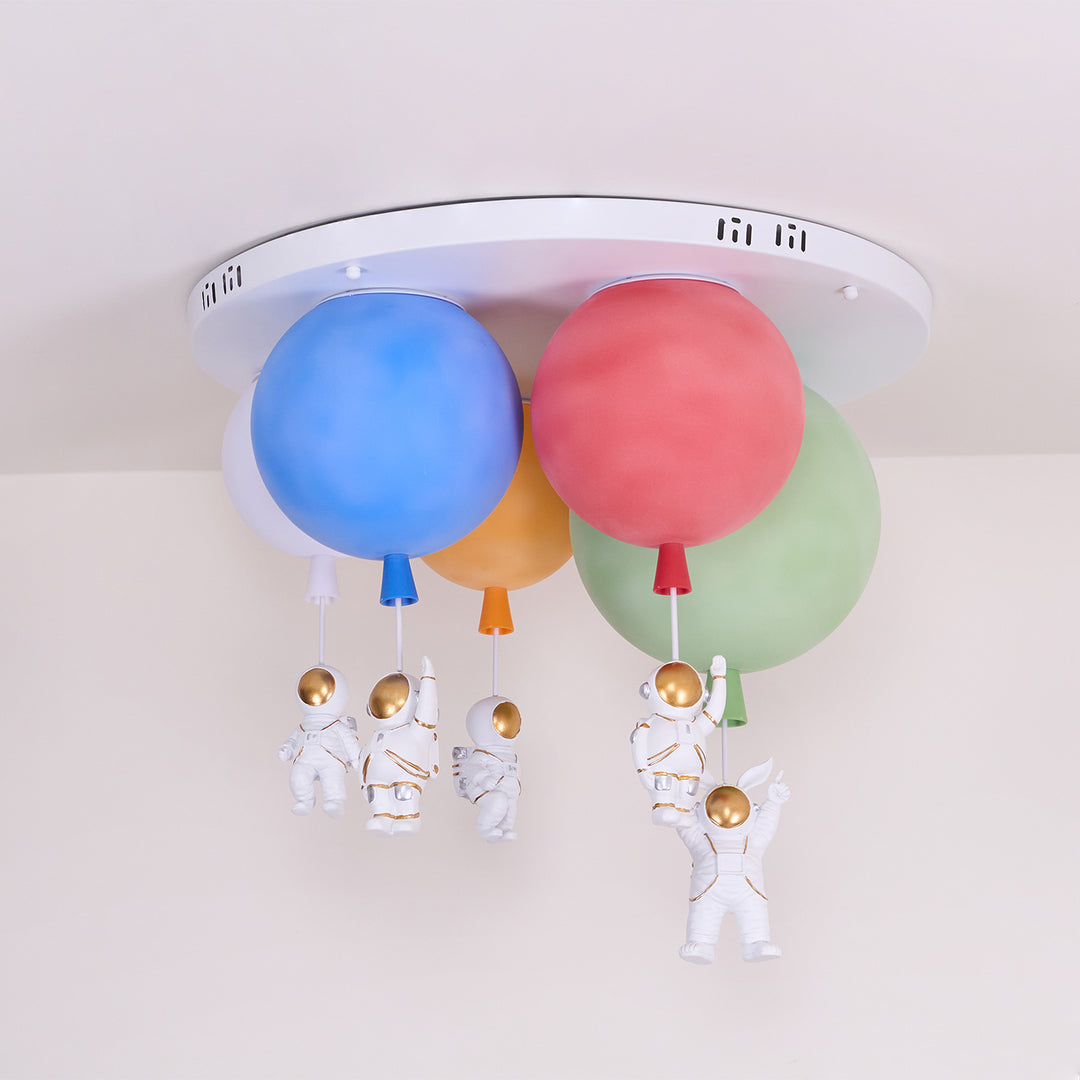 Frosted Balloon Combination Ceiling Lamp