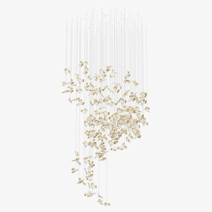 Frosted Petals Frozen Chandelier - Vakkerlight