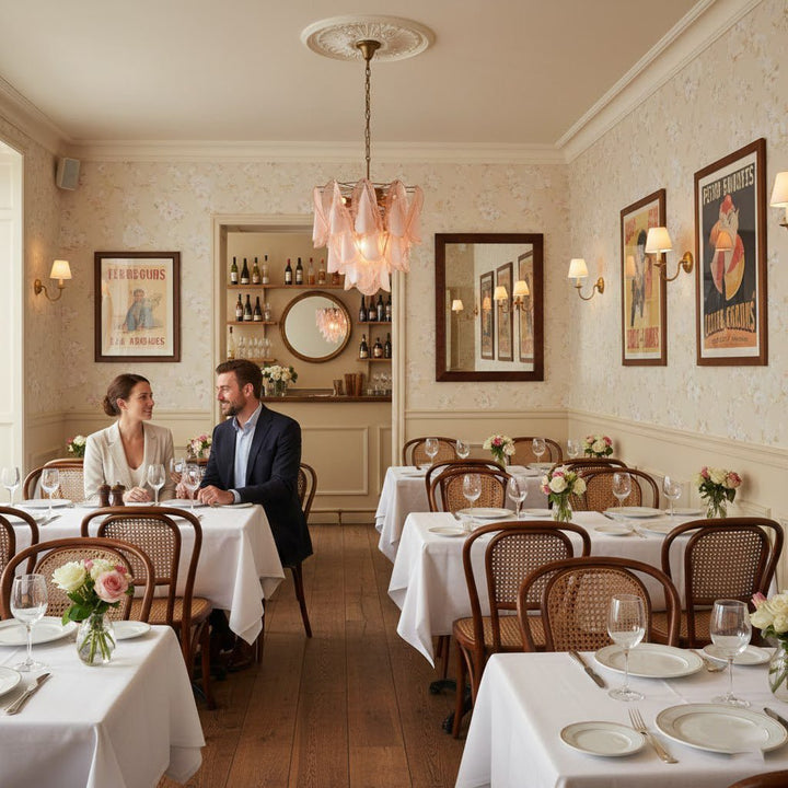 Fuchsia Chandelier - Vakkerlight