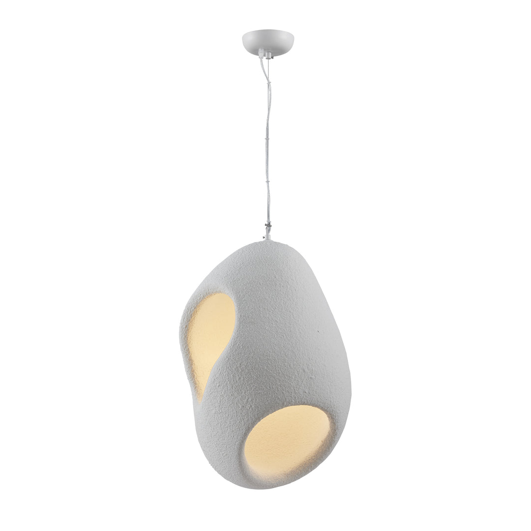 Sculptural Japandi Pendant Lamp