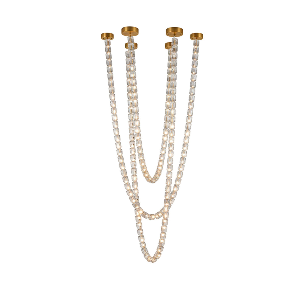 Gabriel Gold Chandelier - Vakkerlight