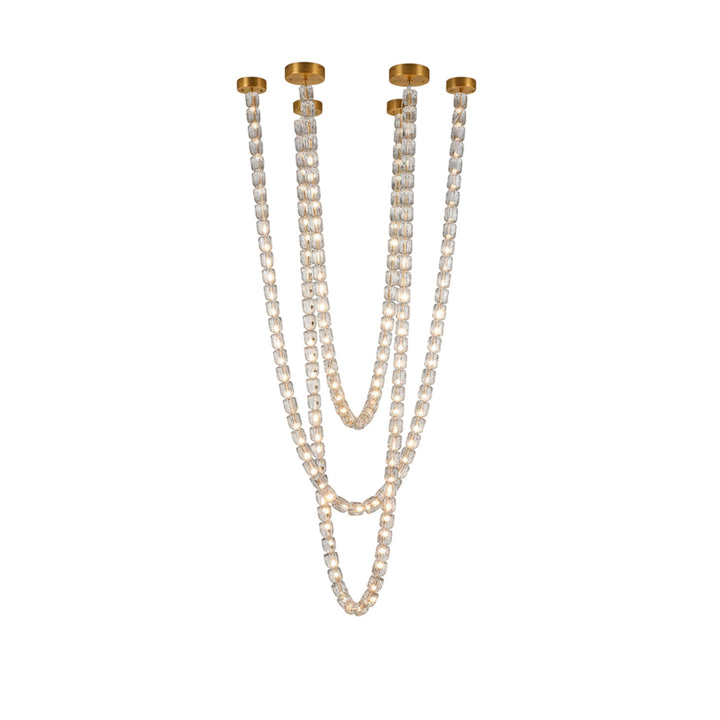 Gabriel Gold Chandelier - Vakkerlight